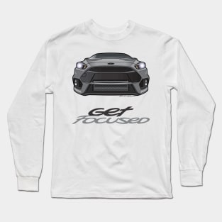 Get Focused (front grey) Long Sleeve T-Shirt